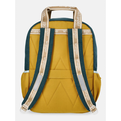 Everyday travel and school backpack with durable fabric construction and comfortable design