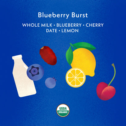 Once Upon a Farm Organic Smoothie Melts, Blueberry Burst, 1oz Bag