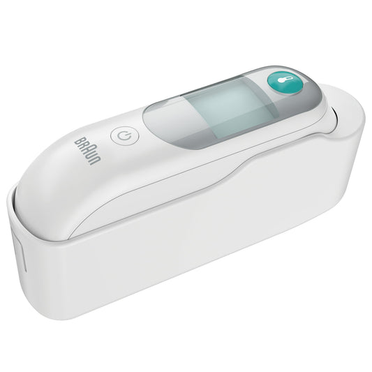 Braun ThermoScan 5 Ear Thermometer Digital Display, All Ages, FSA & HSA Eligible, White