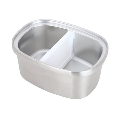 Reusable lunch box displayed on a white background.