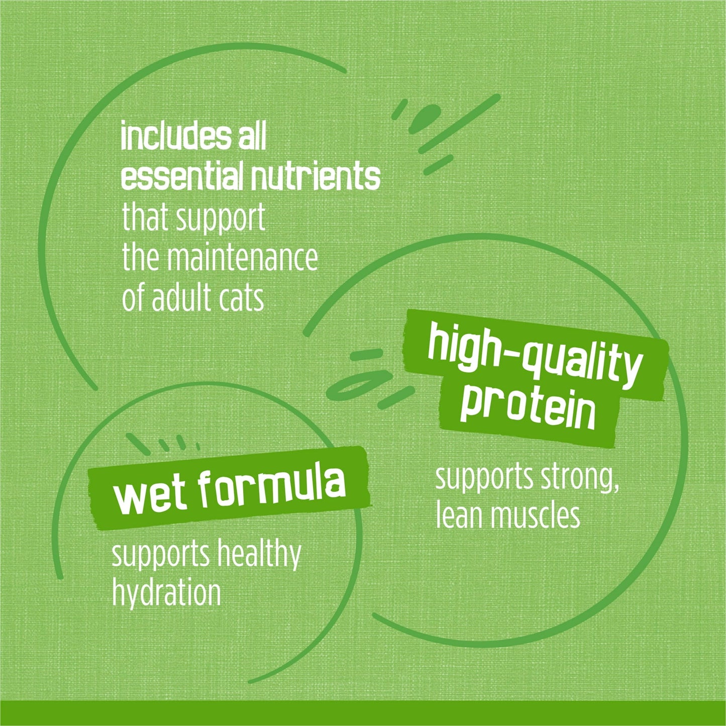 Image displaying text about the details of a Wet cat food