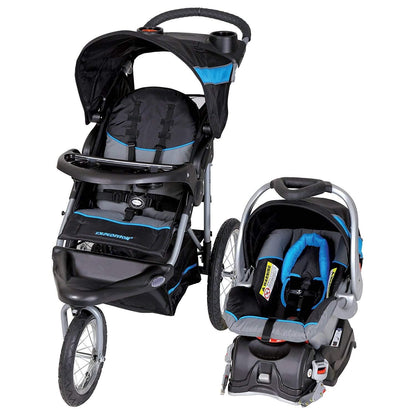 Jogging stroller – rugged all-terrain stroller for babies and toddlers, ideal for outdoor runs, walks, and active family outings