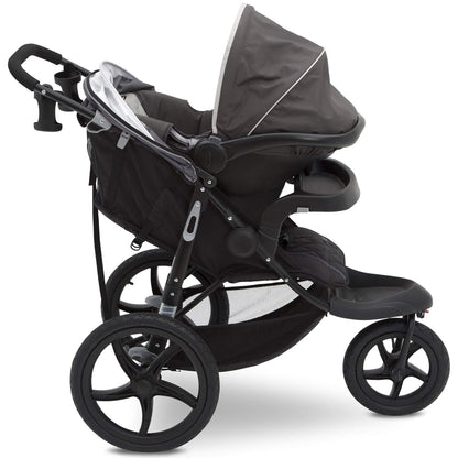 Jogging stroller – rugged all-terrain stroller for babies and toddlers, ideal for outdoor runs, walks, and active family outings