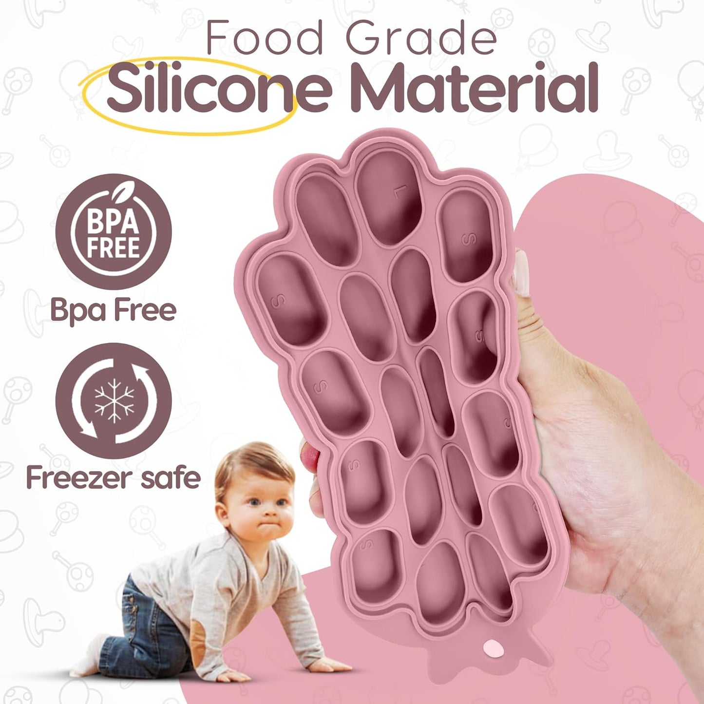 O’doe Baby Food Freezer Trays