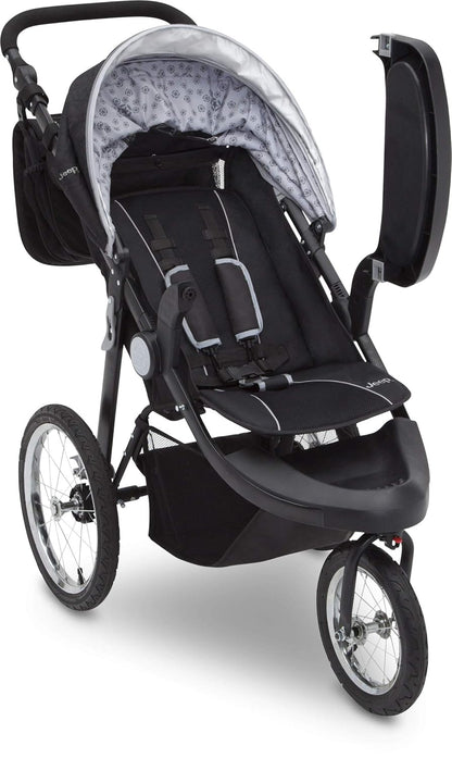 Jogging stroller – rugged all-terrain stroller for babies and toddlers, ideal for outdoor runs, walks, and active family outings