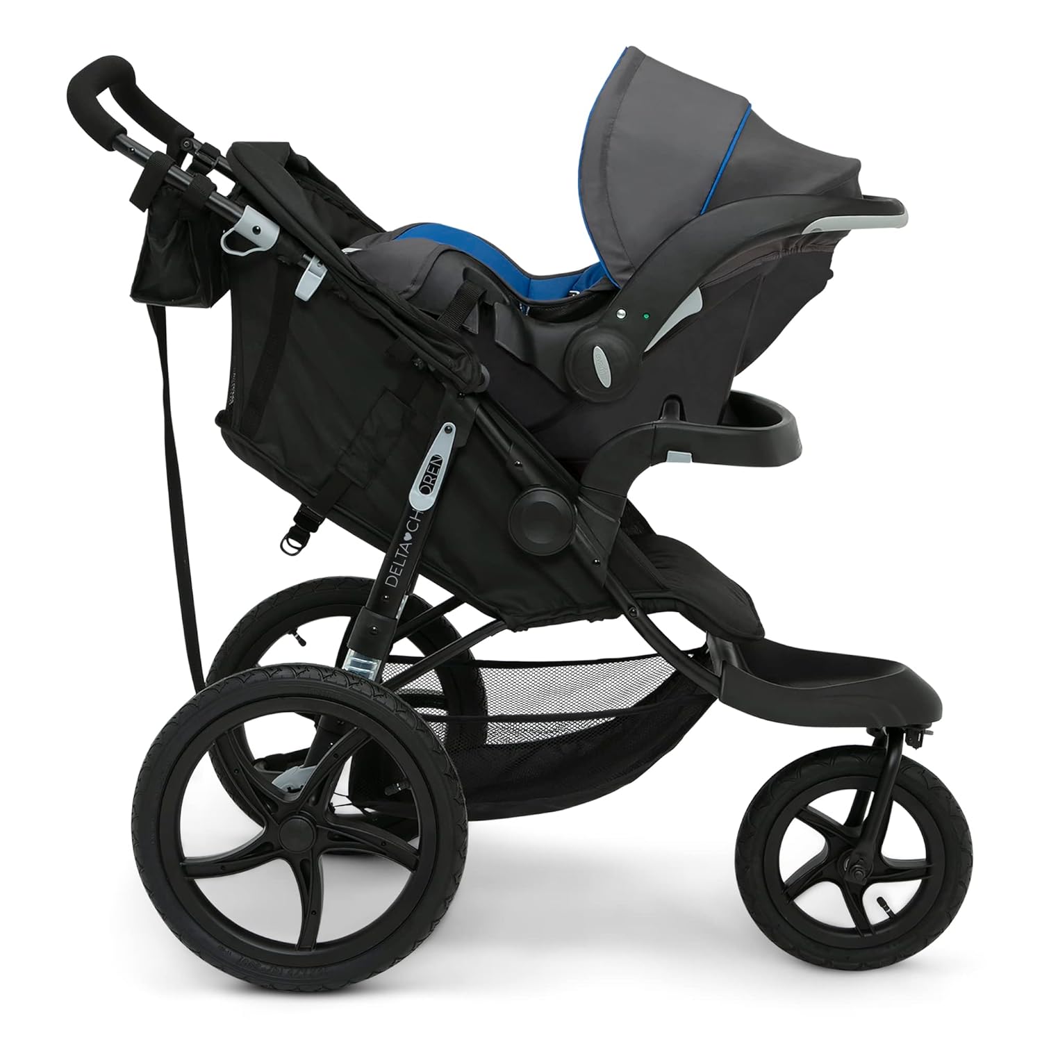 Jogging stroller – rugged all-terrain stroller for babies and toddlers, ideal for outdoor runs, walks, and active family outings