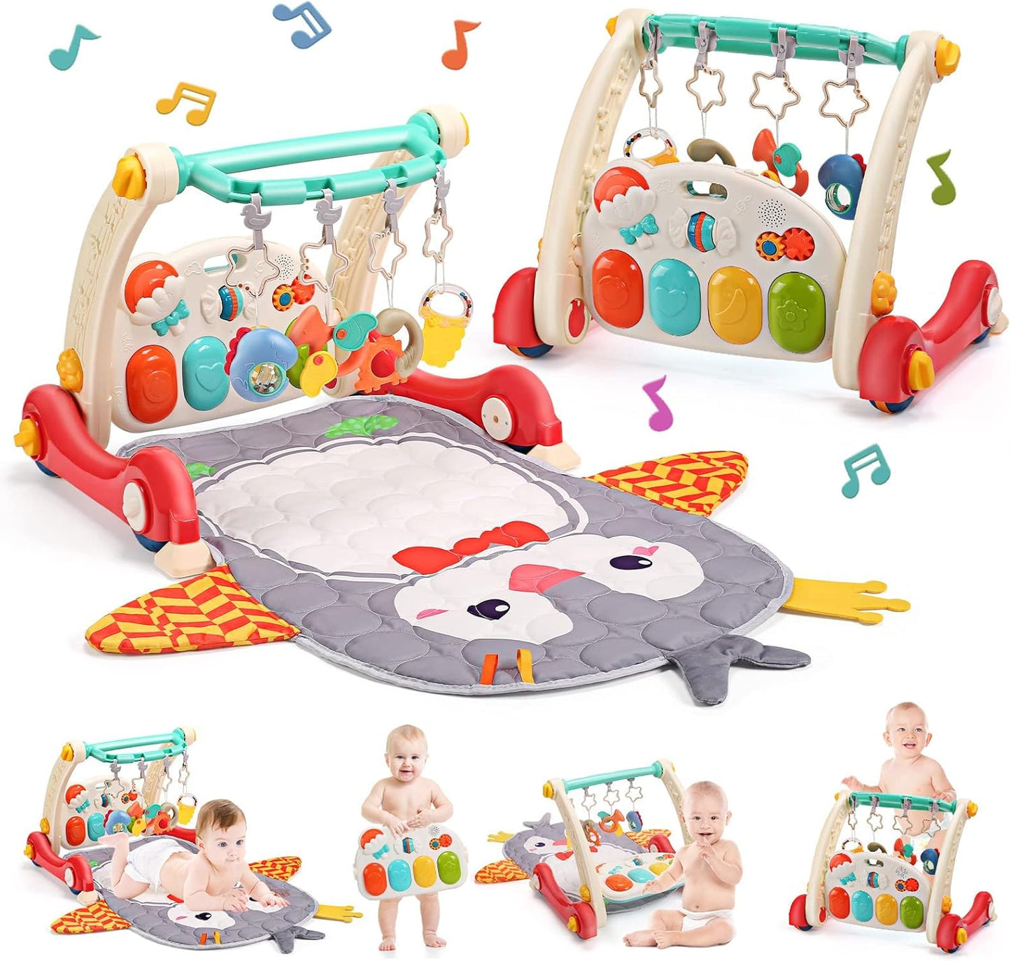 Baby activity play set - designed for interactive floor play, featuring soft materials and engaging elements for infants and young children.