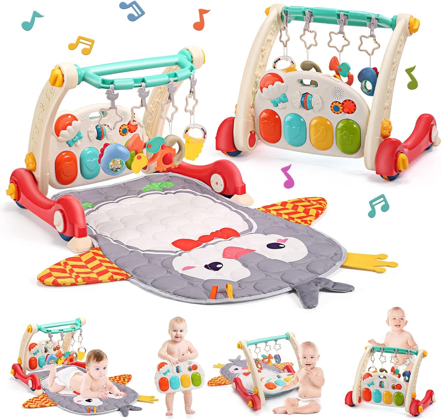 Baby activity play set - designed for interactive floor play, featuring soft materials and engaging elements for infants and young children.