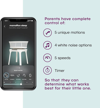 Image displaying text about the details of a Baby bassinet