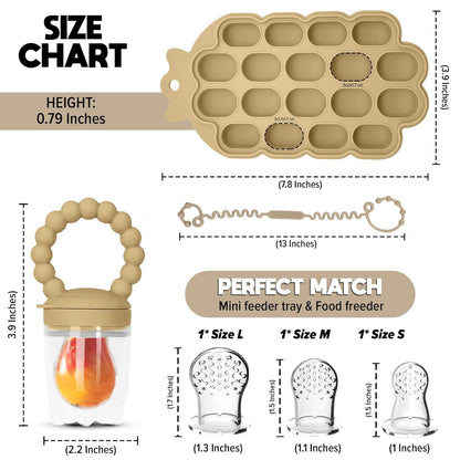 O’doe Silicone Baby Popsicle Feeder with Teether Nipples – Safe, BPA-Free