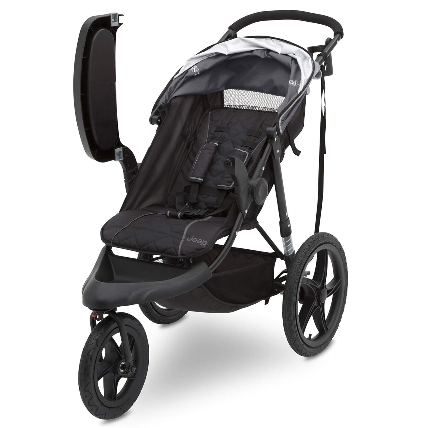 Jogging stroller – rugged all-terrain stroller for babies and toddlers, ideal for outdoor runs, walks, and active family outings