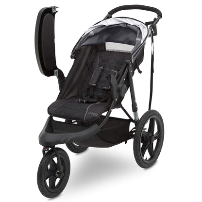 Jogging stroller – rugged all-terrain stroller for babies and toddlers, ideal for outdoor runs, walks, and active family outings