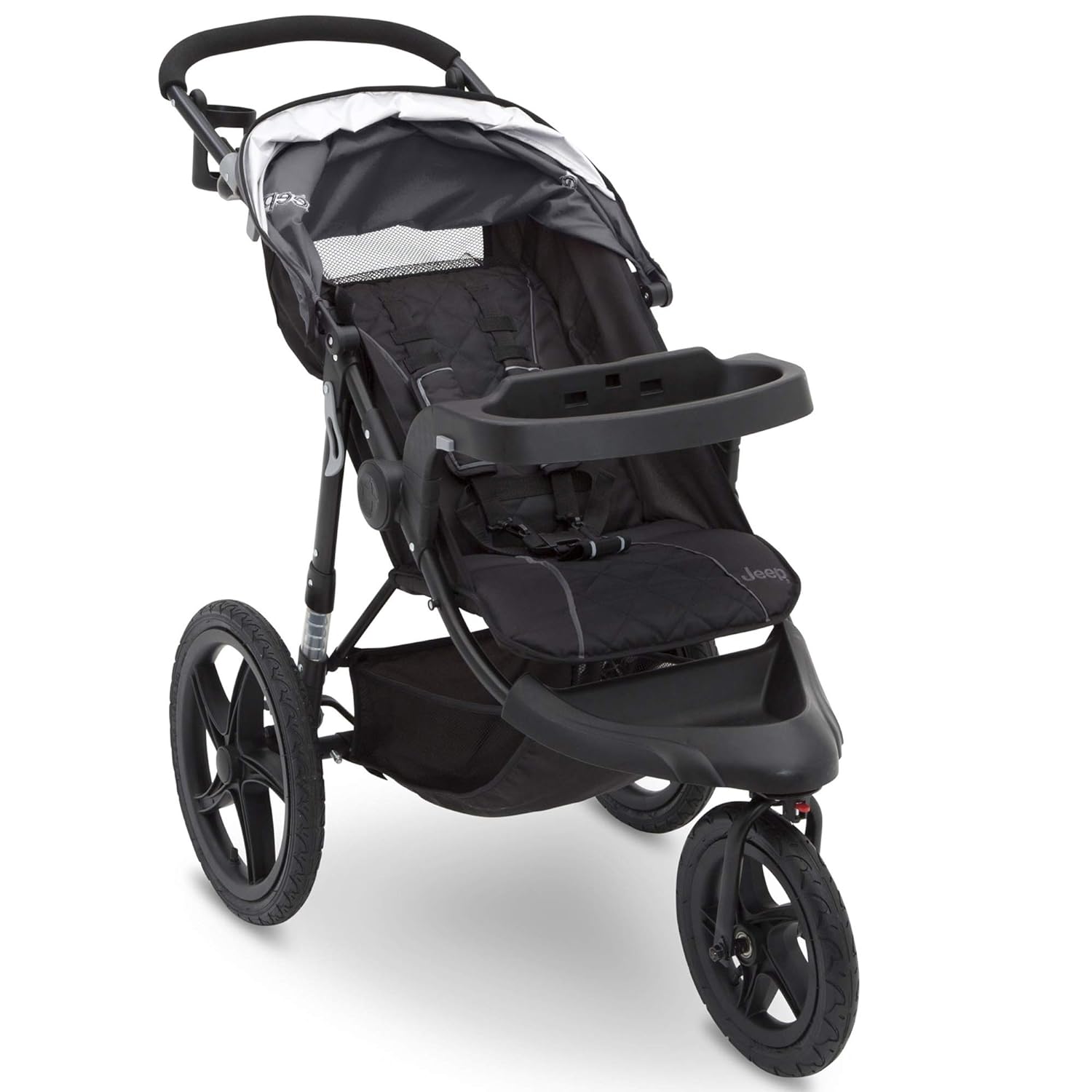 Jogging stroller – rugged all-terrain stroller for babies and toddlers, ideal for outdoor runs, walks, and active family outings