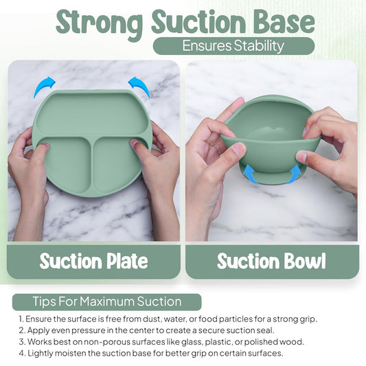 O'doe 17-Piece BPA-Free Silicone Baby Feeding Set