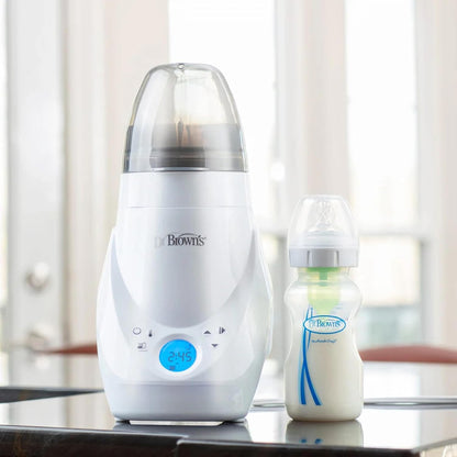 Baby bottle warmer/sterilizer – feeding essential designed to safely warm and sanitize bottles and baby food