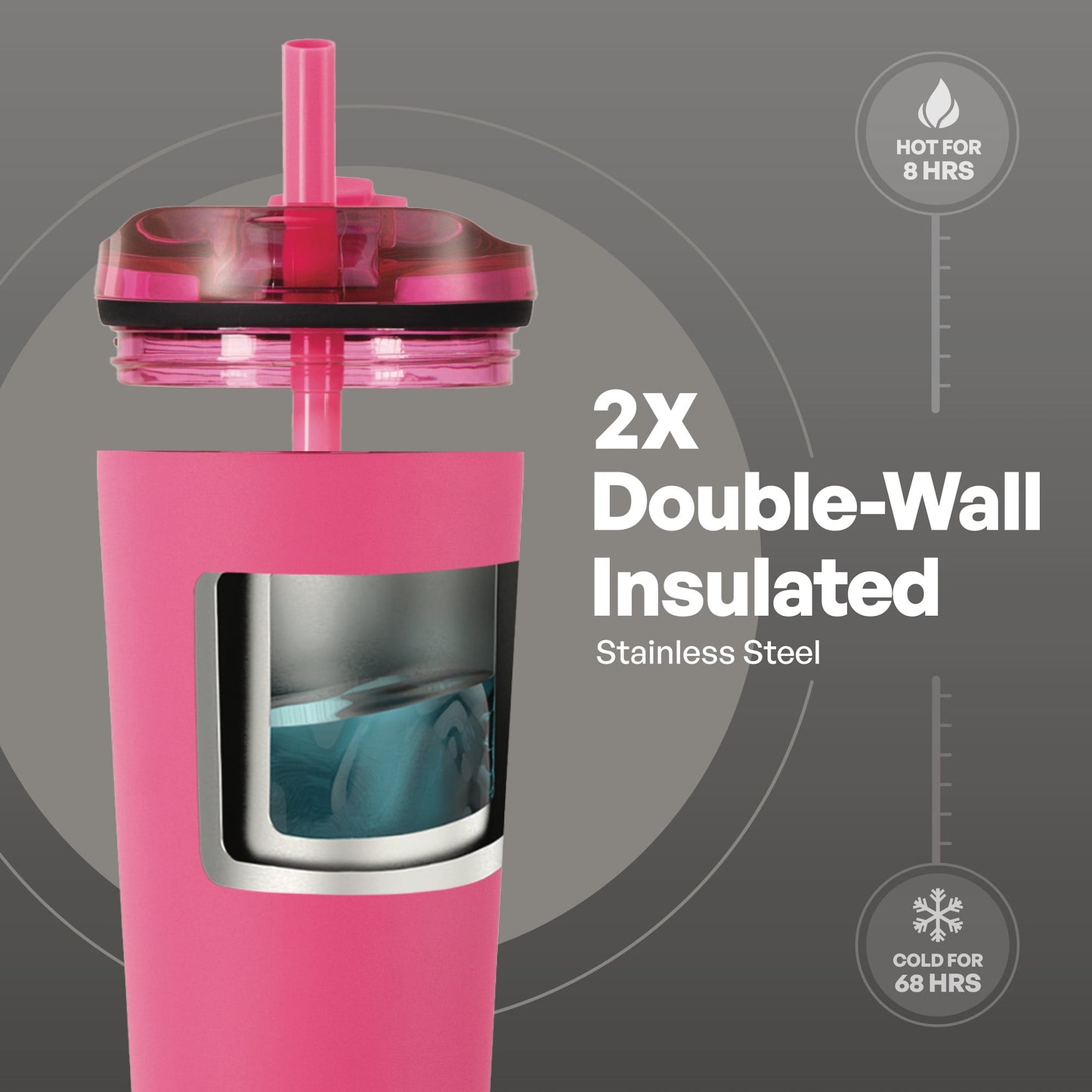 Premium quality reusable drinkware for everyday hydration.