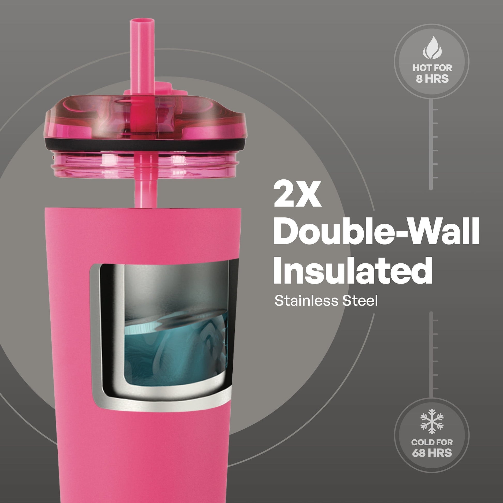 Premium quality reusable drinkware for everyday hydration.