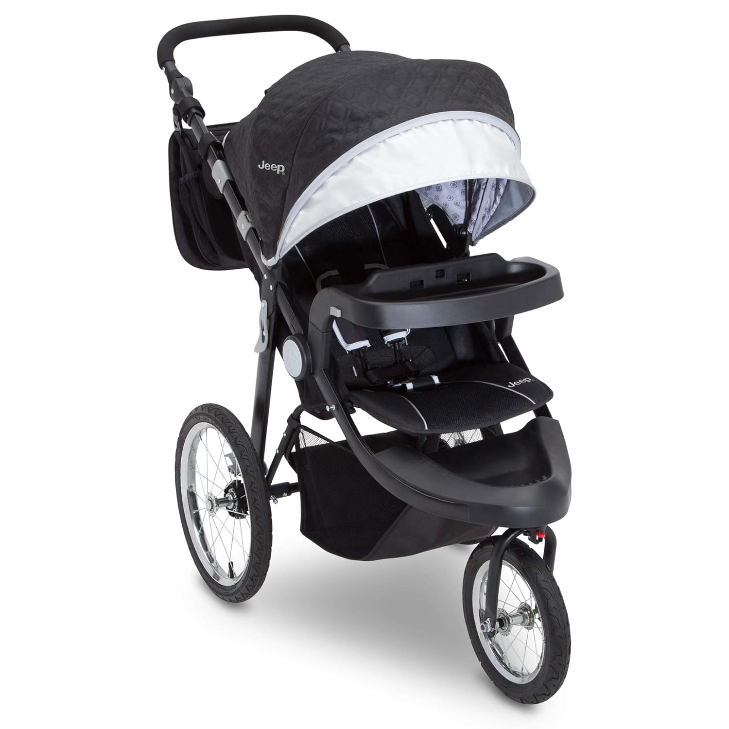 Jogging stroller – rugged all-terrain stroller for babies and toddlers, ideal for outdoor runs, walks, and active family outings