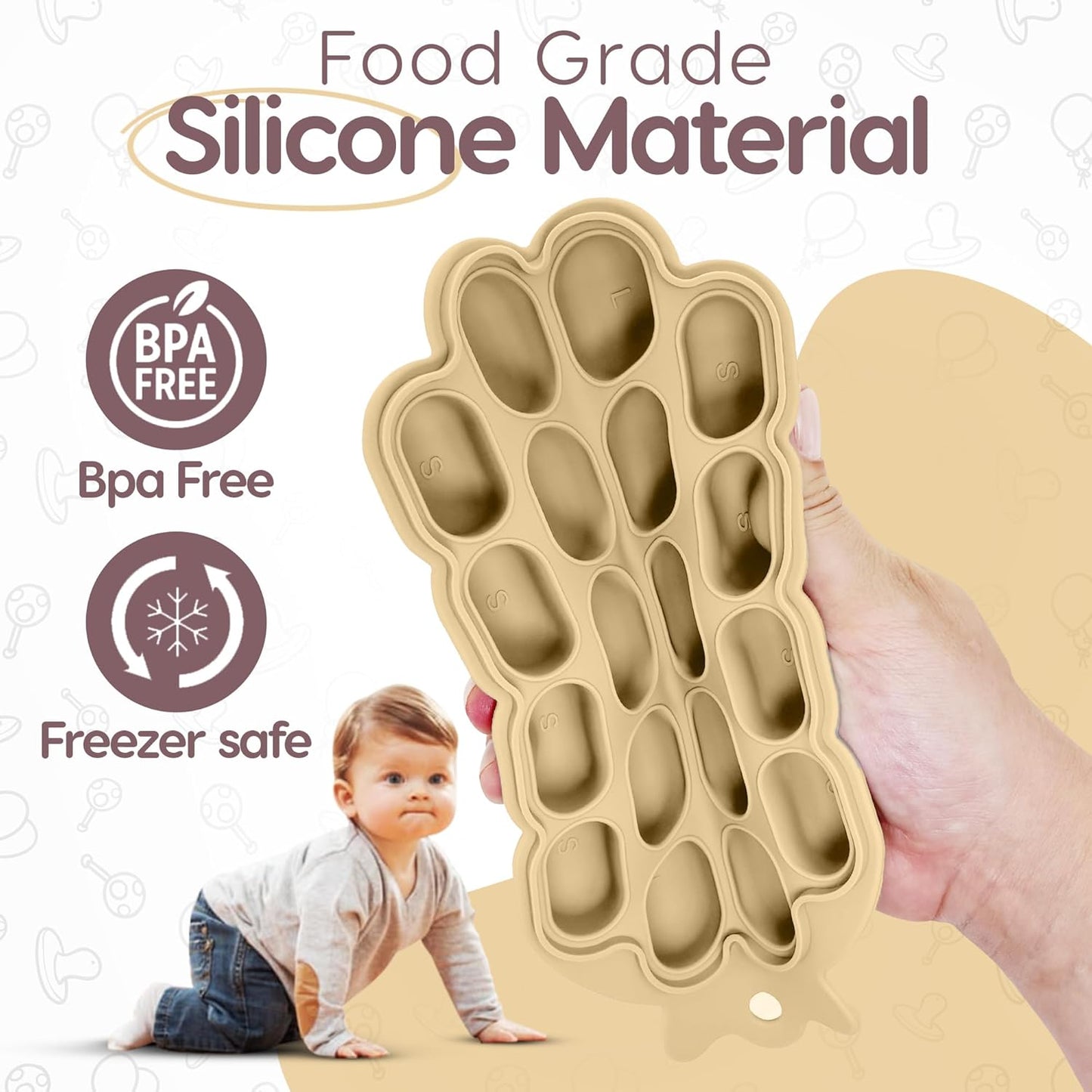 O’doe Baby Food Freezer Trays