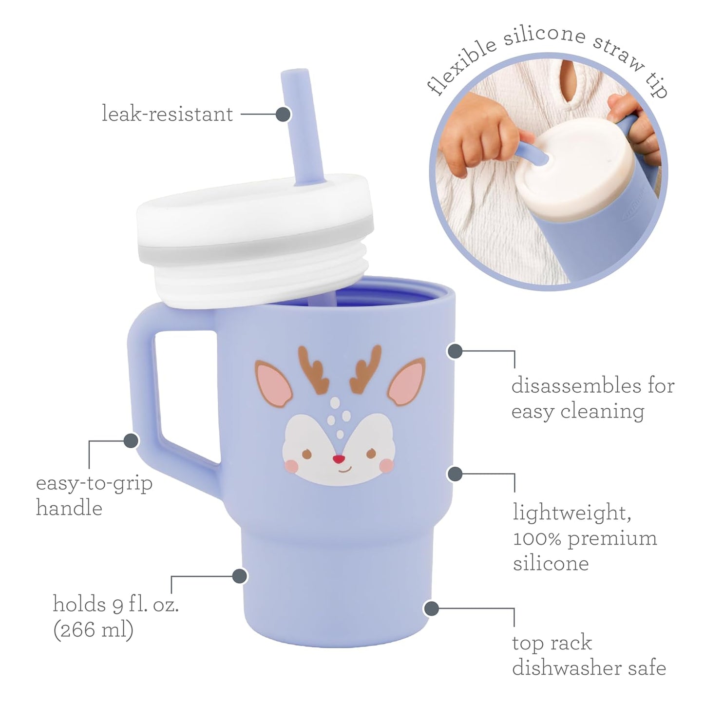 Image displaying a Tumbler with text about it's details