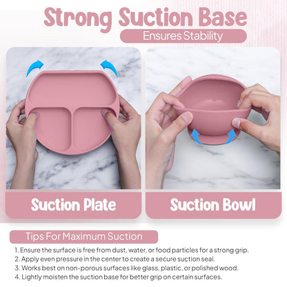 O'doe 17-Piece BPA-Free Silicone Baby Feeding Set