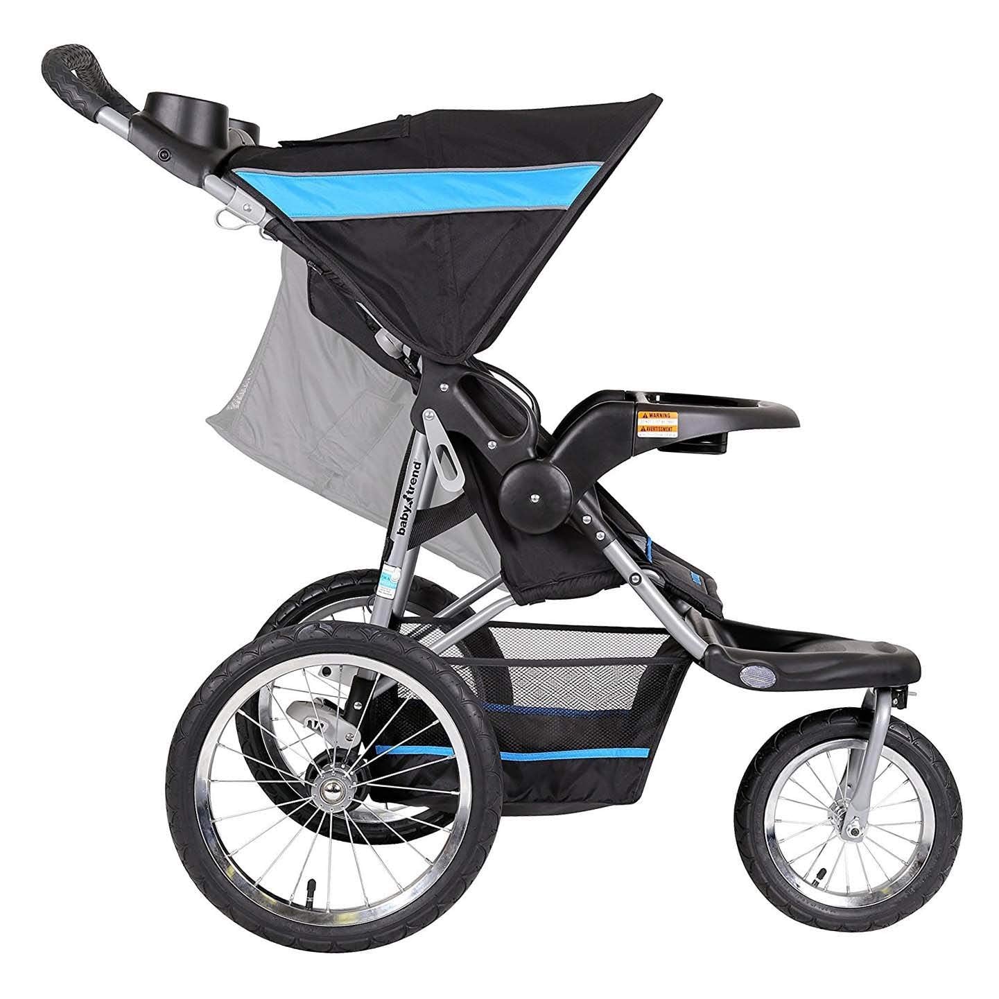 Jogging stroller – rugged all-terrain stroller for babies and toddlers, ideal for outdoor runs, walks, and active family outings