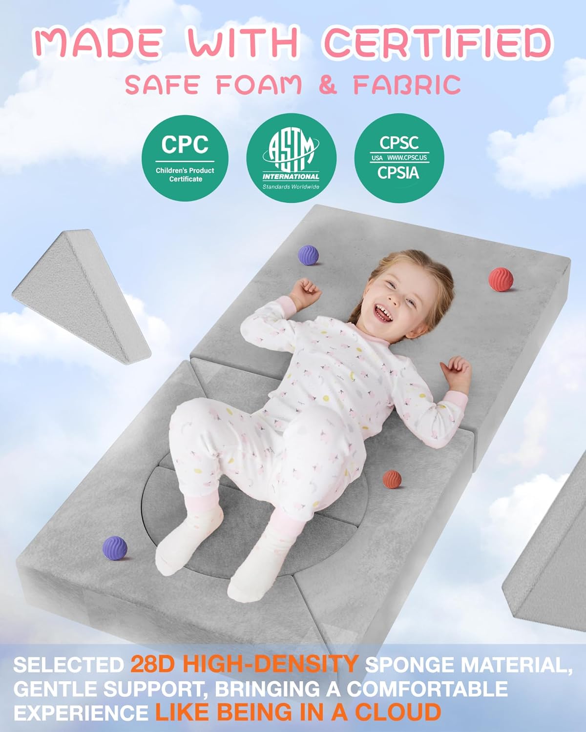 Image displaying kids playing with a soft modular play furniture