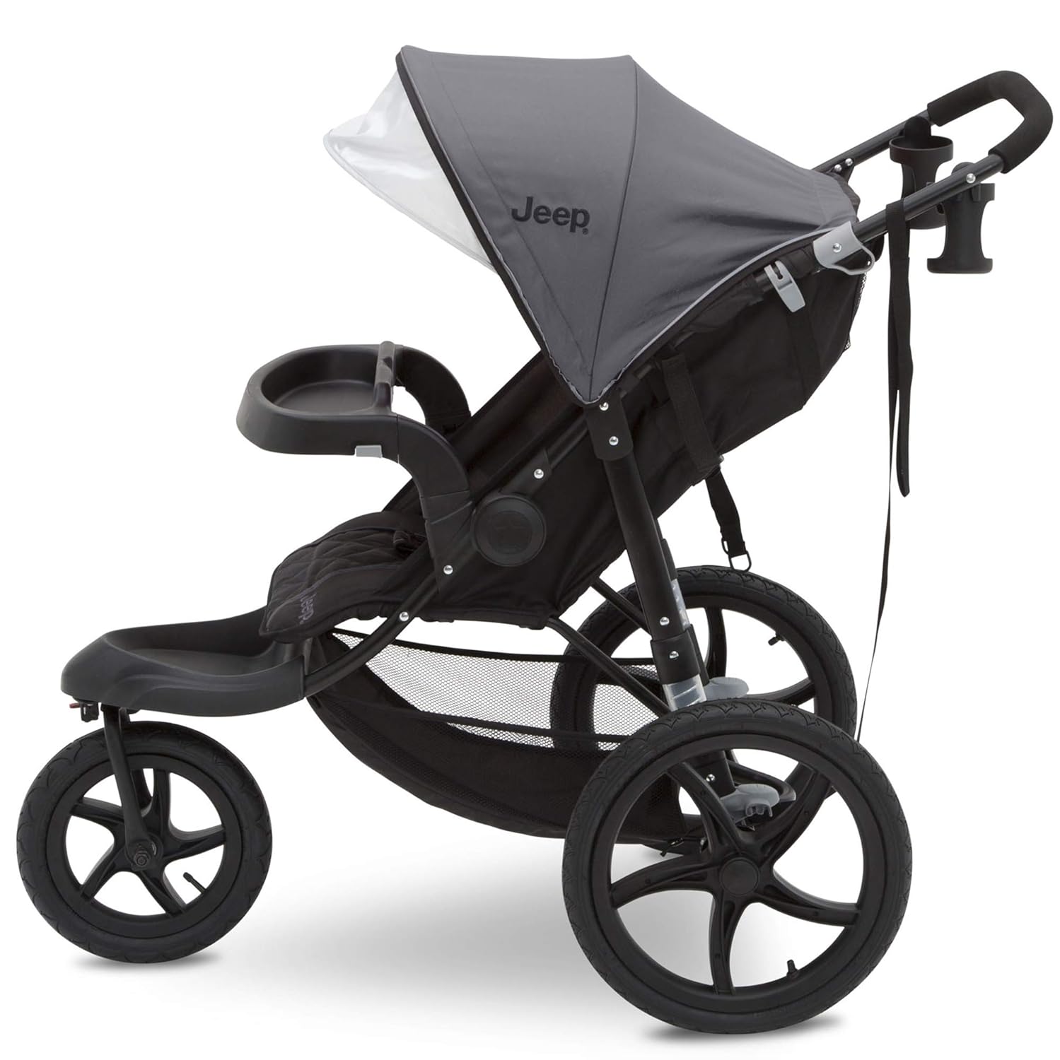 Jogging stroller – rugged all-terrain stroller for babies and toddlers, ideal for outdoor runs, walks, and active family outings