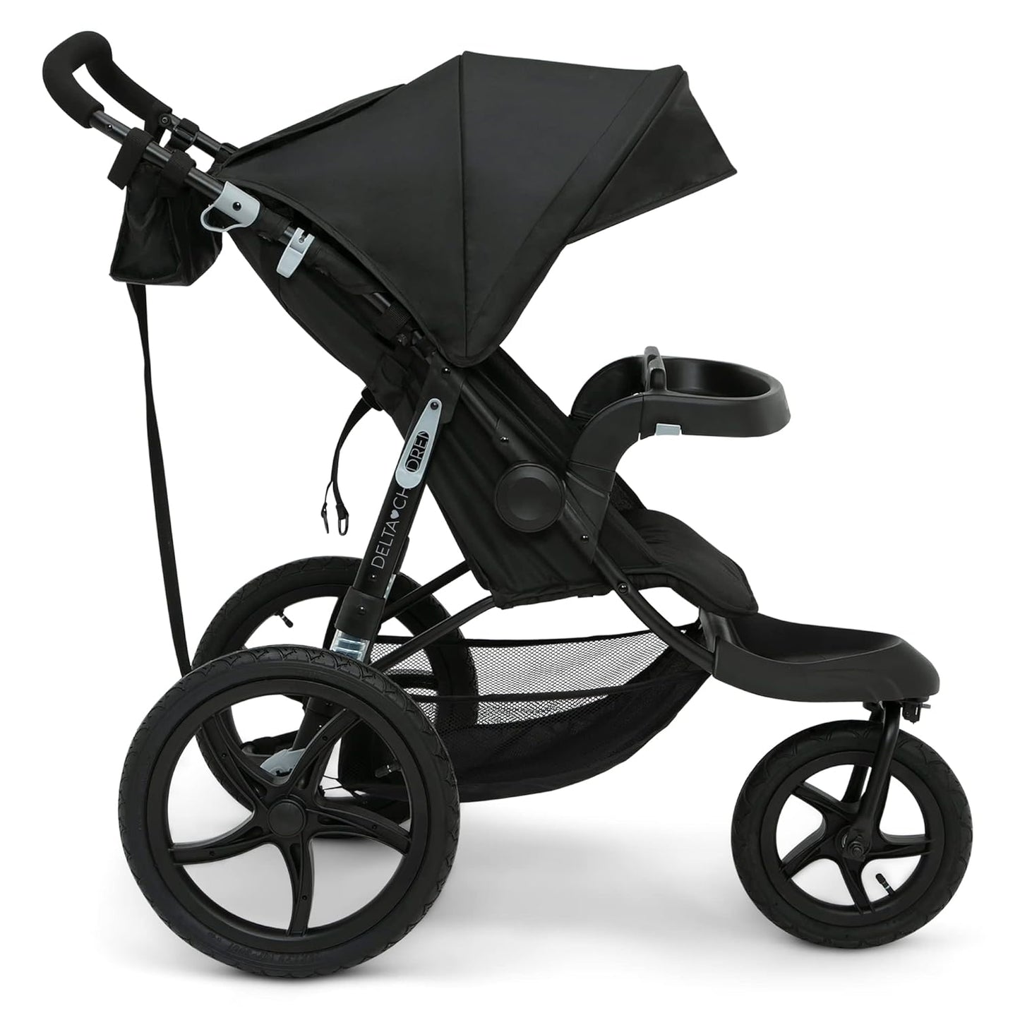 Jogging stroller – rugged all-terrain stroller for babies and toddlers, ideal for outdoor runs, walks, and active family outings