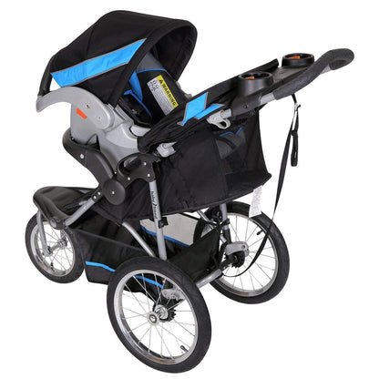Jogging stroller – rugged all-terrain stroller for babies and toddlers, ideal for outdoor runs, walks, and active family outings