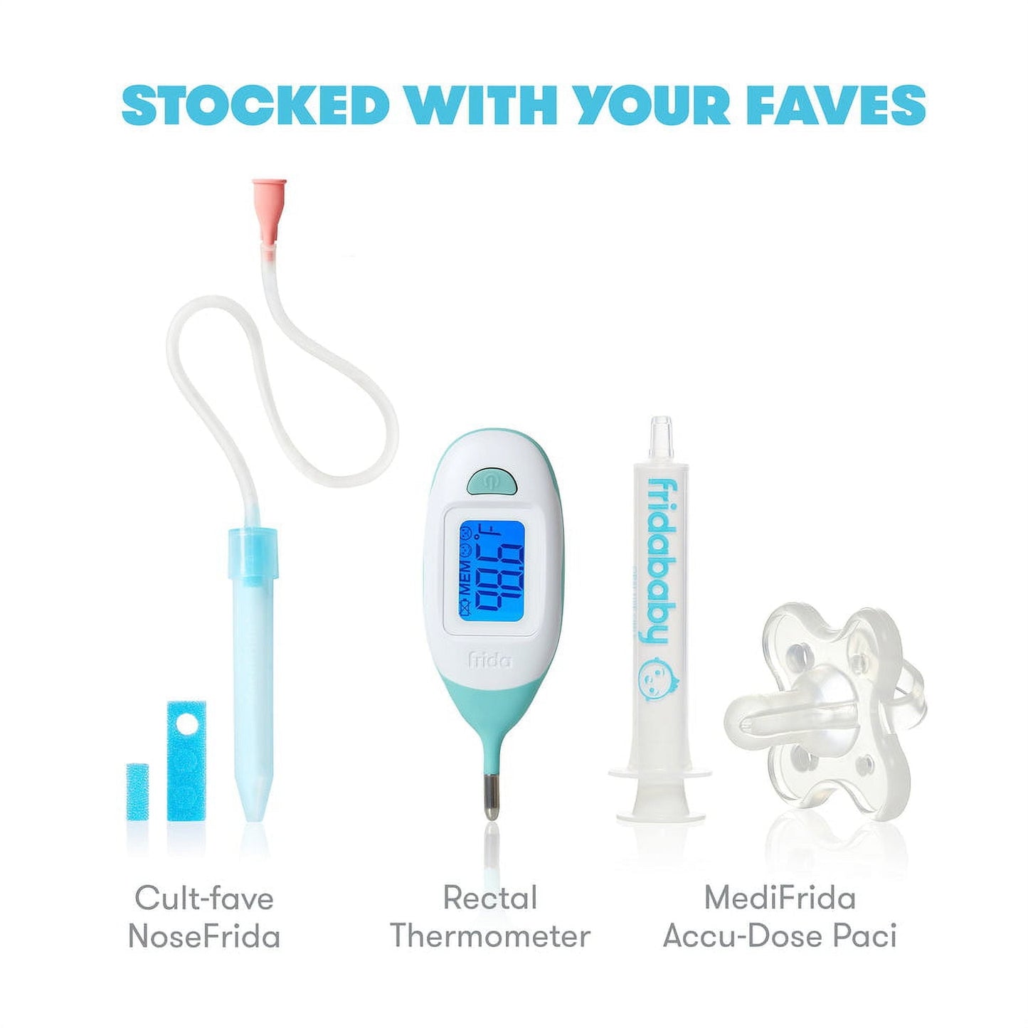 Image displaying text about details for a Baby essentials set