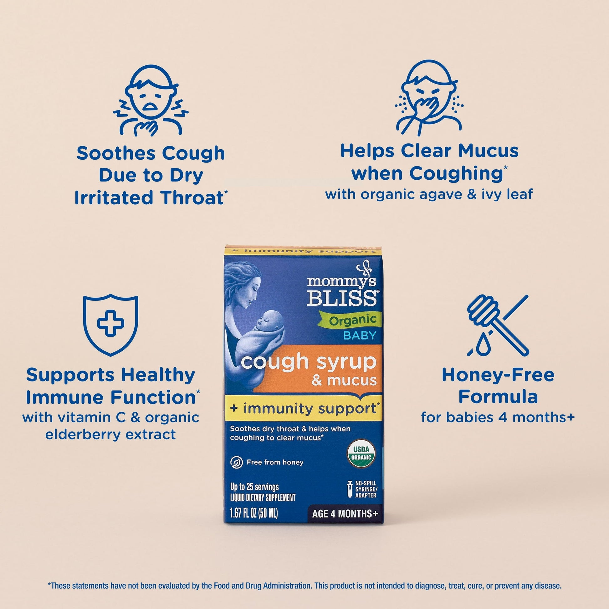 Health and wellness essentials – gentle relief product made to support comfort and wellness during flu, cold, cough or fever
