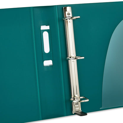 Pen+Gear Heavy Duty View 2" D-Ring Binder, Green