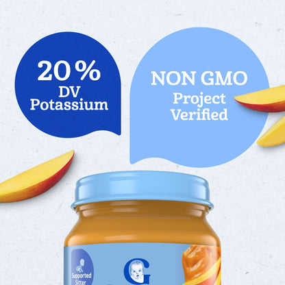 Gerber 1st Foods Natural for Baby Baby Food, Mango, 4 oz Jar