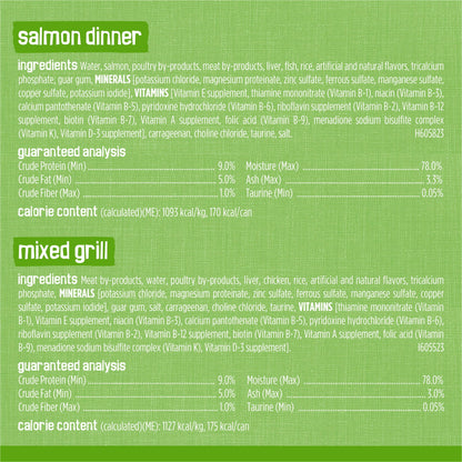 Image displaying text about the details of a Wet cat food