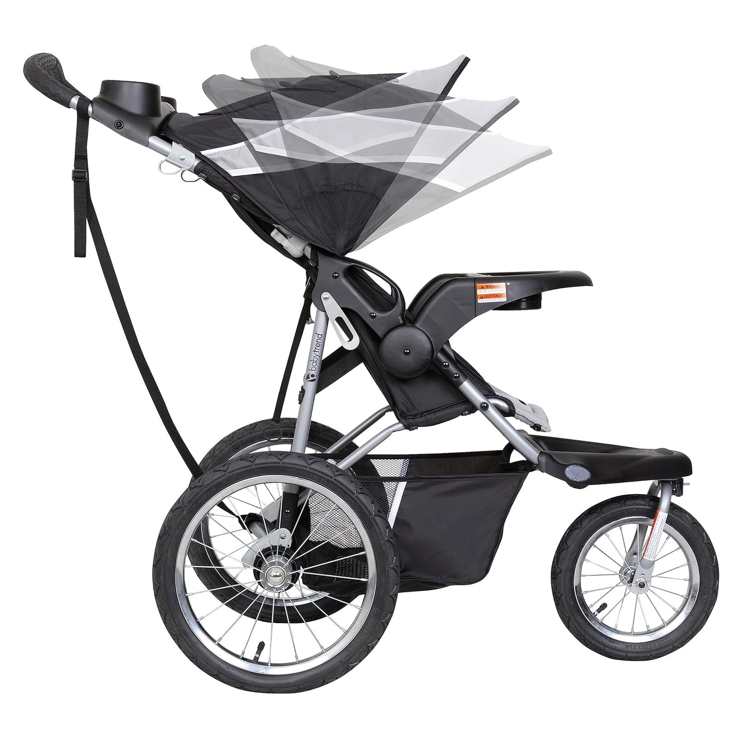 Jogging stroller – rugged all-terrain stroller for babies and toddlers, ideal for outdoor runs, walks, and active family outings