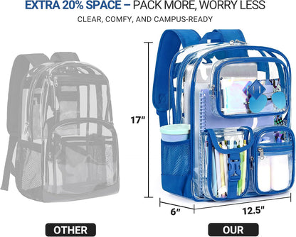 Large-capacity interior for books, folders, laptops, and daily essentials.