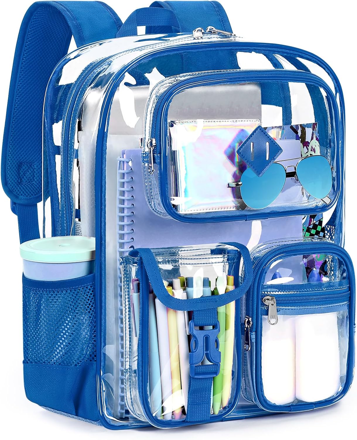 Large-capacity interior for books, folders, laptops, and daily essentials.