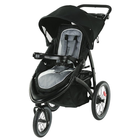 Jogging stroller – rugged all-terrain stroller for babies and toddlers, ideal for outdoor runs, walks, and active family outings
