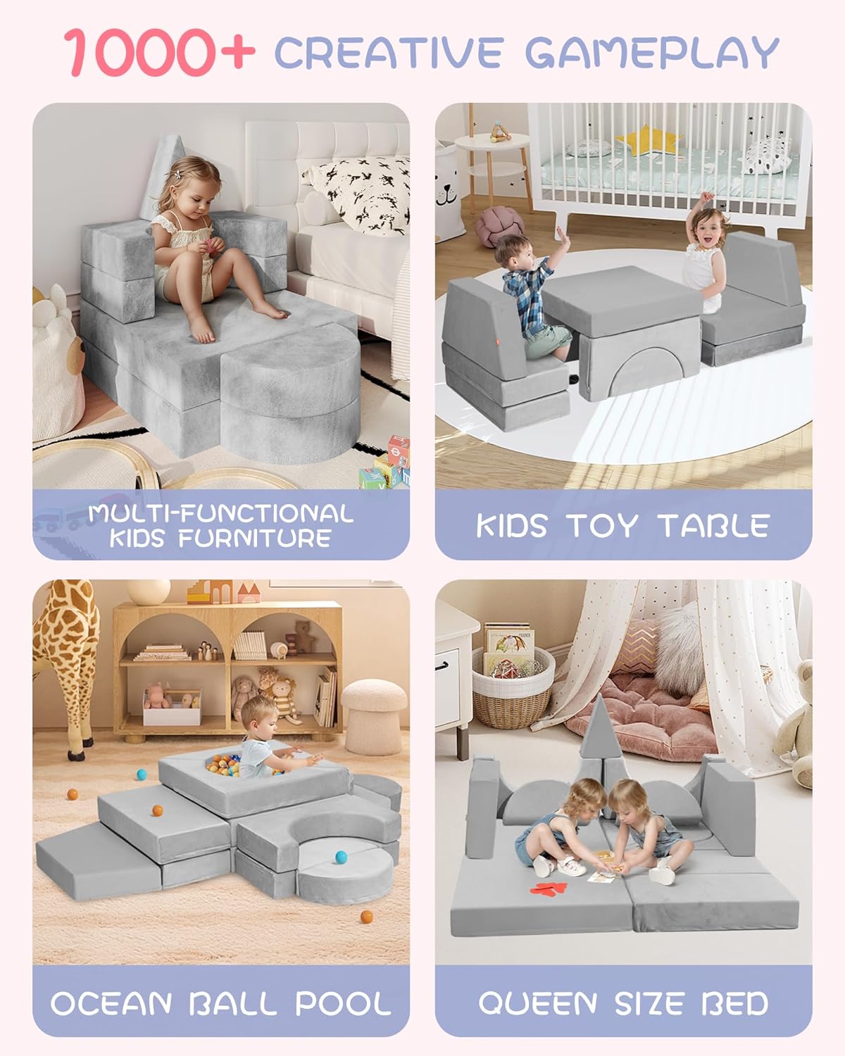Image displaying kids playing with a soft modular play furniture