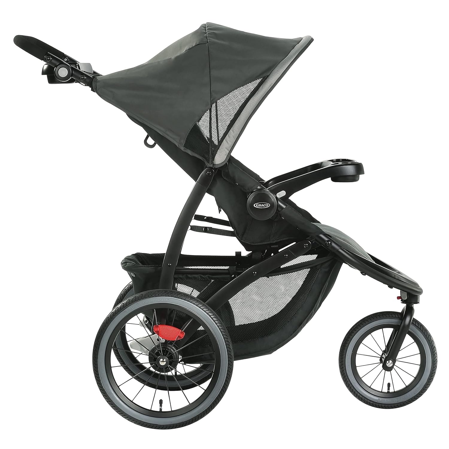 Jogging stroller – rugged all-terrain stroller for babies and toddlers, ideal for outdoor runs, walks, and active family outings
