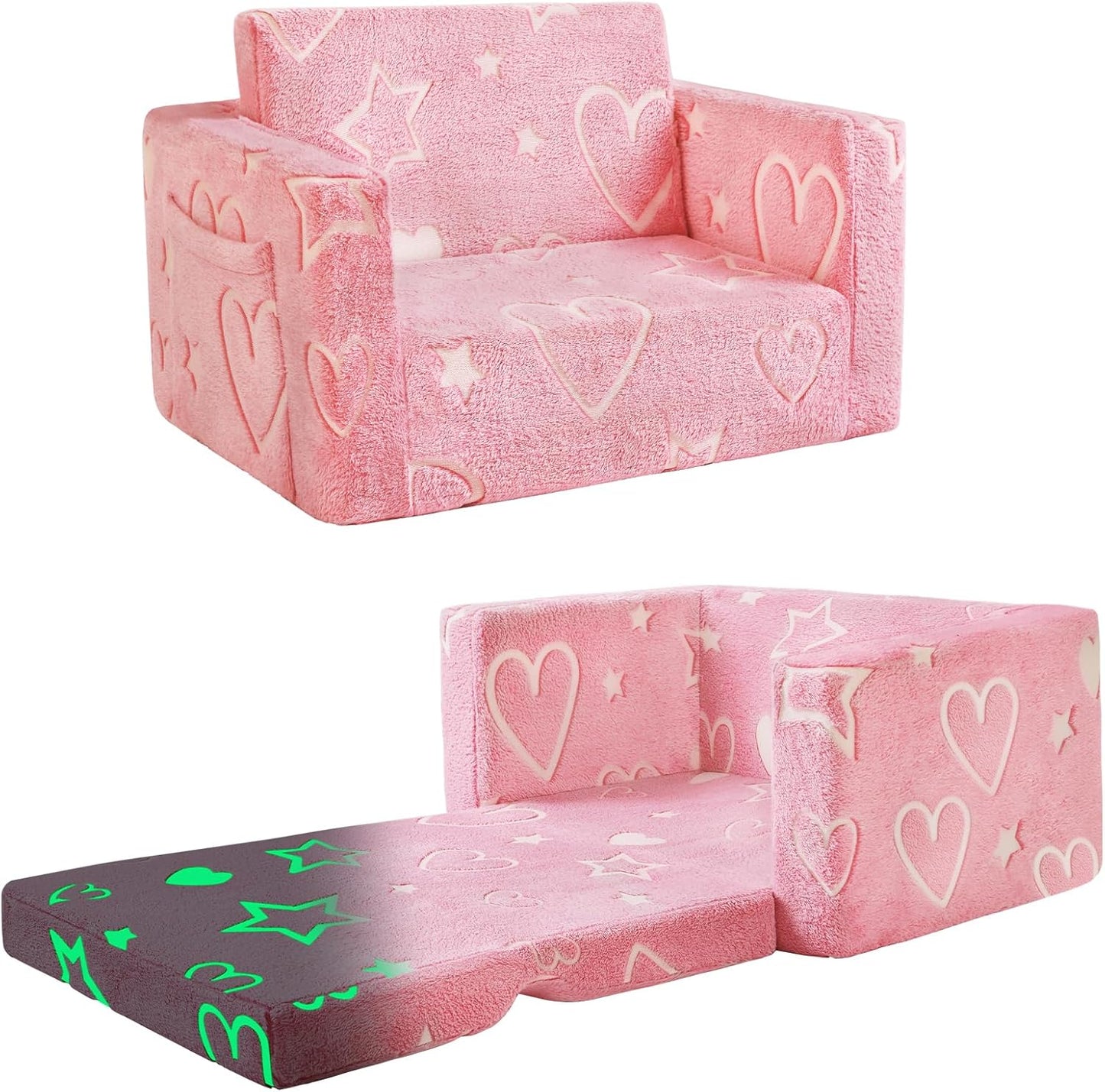 Soft modular play furniture for children, ideal for imaginative play, relaxing, and flexible indoor activities