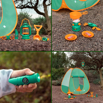 Colorful kids outdoor play equipment for active backyard fun and physical play for toddlers and young children.