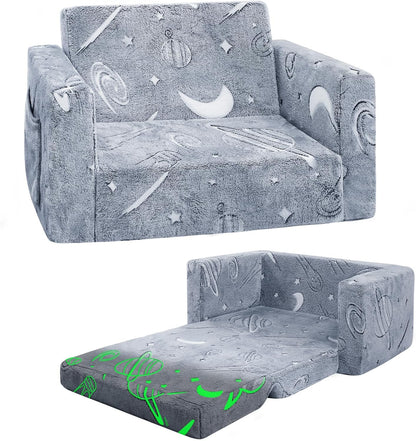 Soft modular play furniture for children, ideal for imaginative play, relaxing, and flexible indoor activities