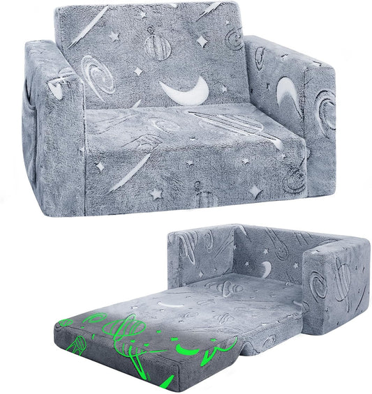 Soft modular play furniture for children, ideal for imaginative play, relaxing, and flexible indoor activities