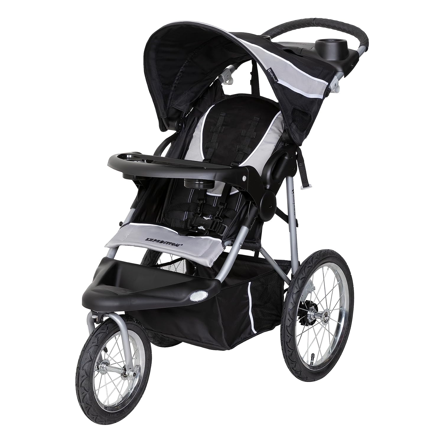 Jogging stroller – rugged all-terrain stroller for babies and toddlers, ideal for outdoor runs, walks, and active family outings
