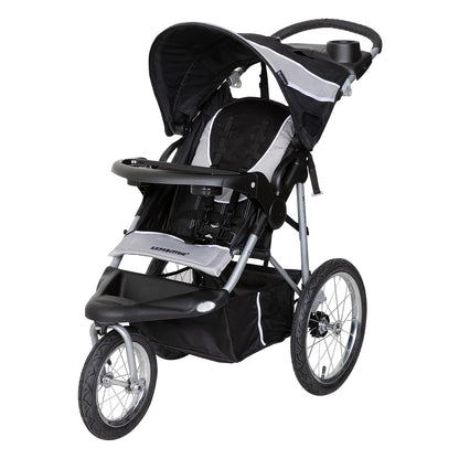 Jogging stroller – rugged all-terrain stroller for babies and toddlers, ideal for outdoor runs, walks, and active family outings