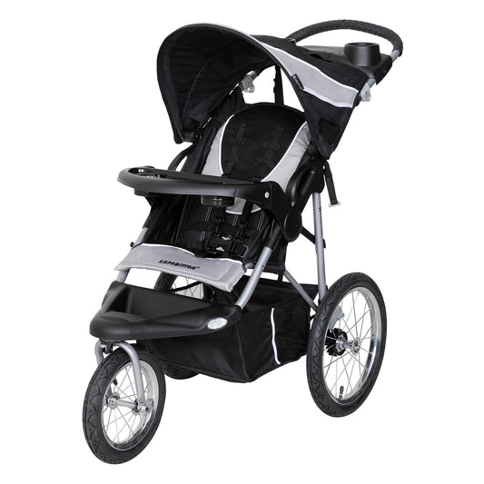 Jogging stroller – rugged all-terrain stroller for babies and toddlers, ideal for outdoor runs, walks, and active family outings