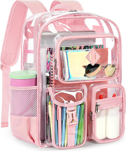 Large-capacity interior for books, folders, laptops, and daily essentials.
