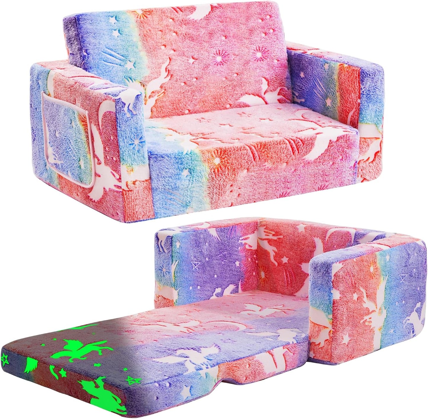 Soft modular play furniture for children, ideal for imaginative play, relaxing, and flexible indoor activities